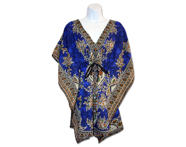 Women Short Boho Sequin Kaftan Shirts Designer Tunic Kimano Paisley ...