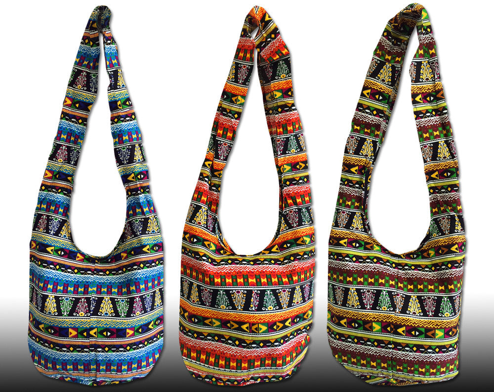 tie dye shoulder sling bags