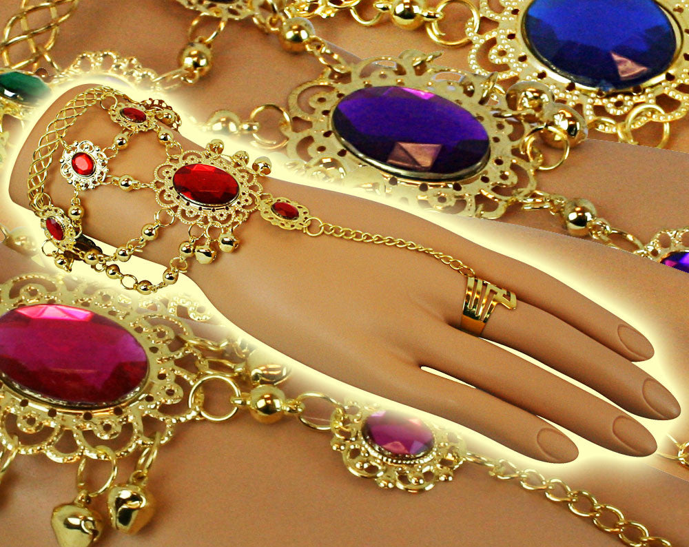 Stylish Gold Slave Chain Bracelet Ring Jewelry – Jon's Imports Inc