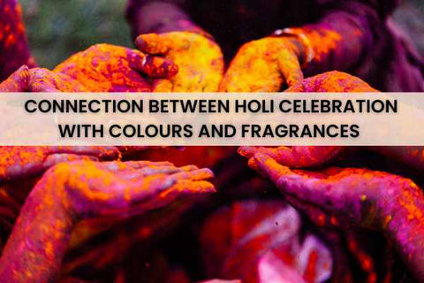 connection between holi and colours