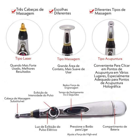 Caneta de Acupuntura Terapêutica MassagerPen™