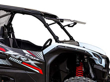 Load image into Gallery viewer, SuperATV Scratch Resistant 3-in-1 Flip Windshield for 2020+ Kawasaki Teryx KRX 1000 | Made in USA | 1/4&quot; Thick Polycarbonate 25 Times Stronger than Glass | Can be set to Open, Vented, or Closed!
