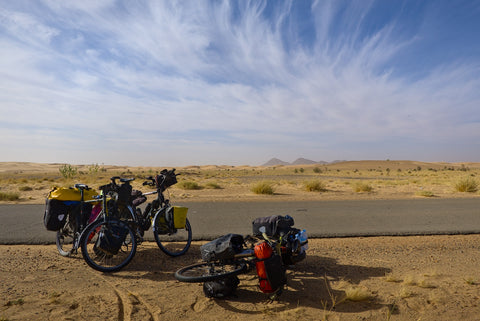 Bike packing bicycle