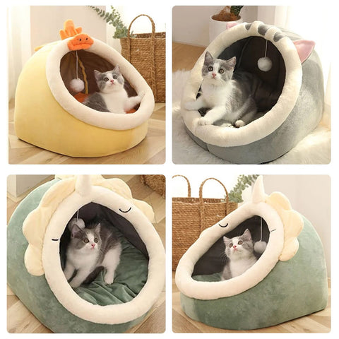 Cama Pet Interativa Cat House Soft