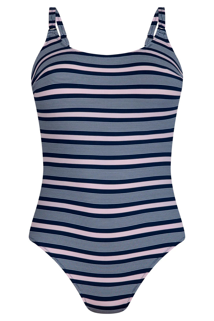 ROSA FAIA ESTELLE SWIMSUIT DUSTY BLUE