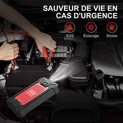 Booster Batterie Voiture 12800mAh 800A - Équipement auto