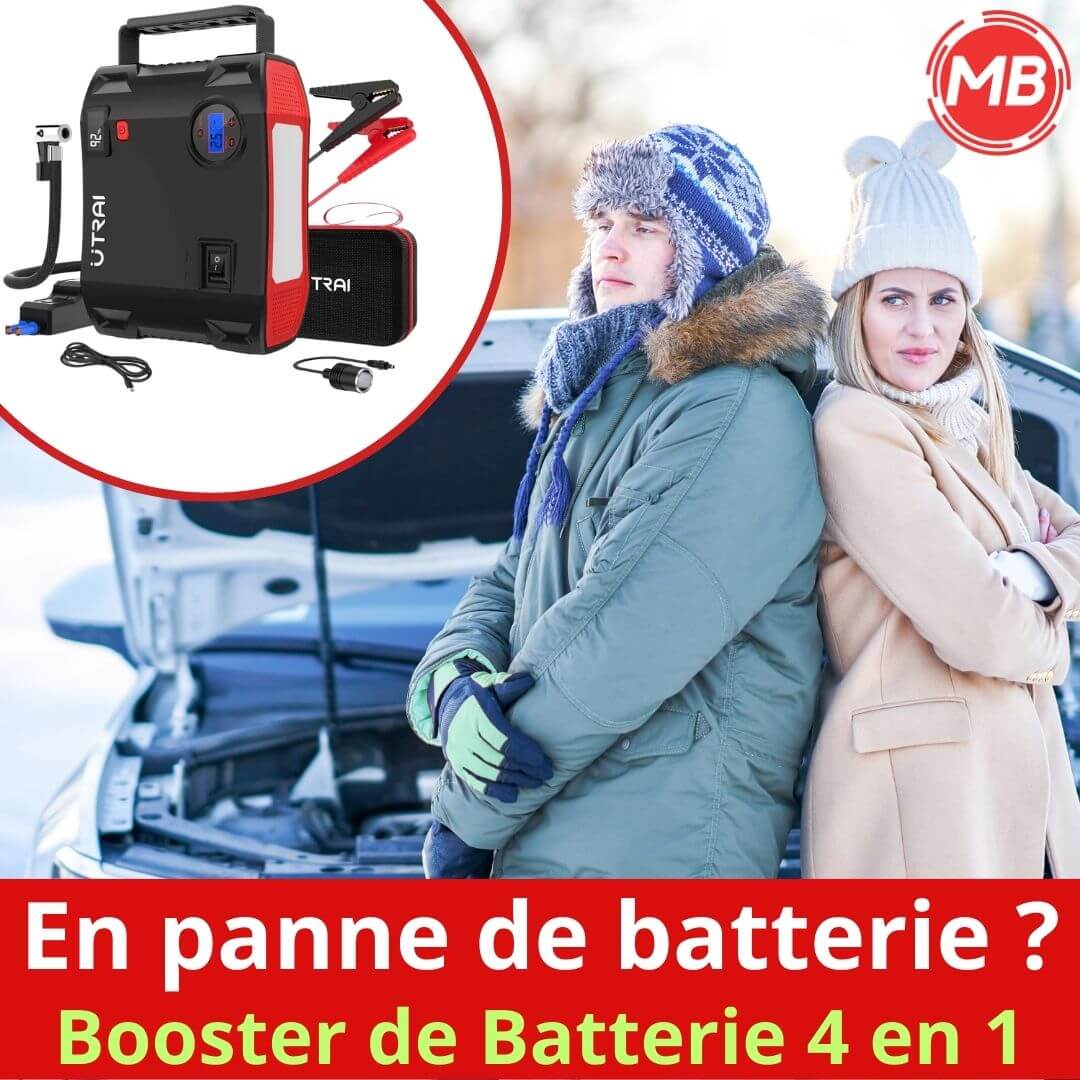 Booster batterie professionnel 2000A panne de batterie