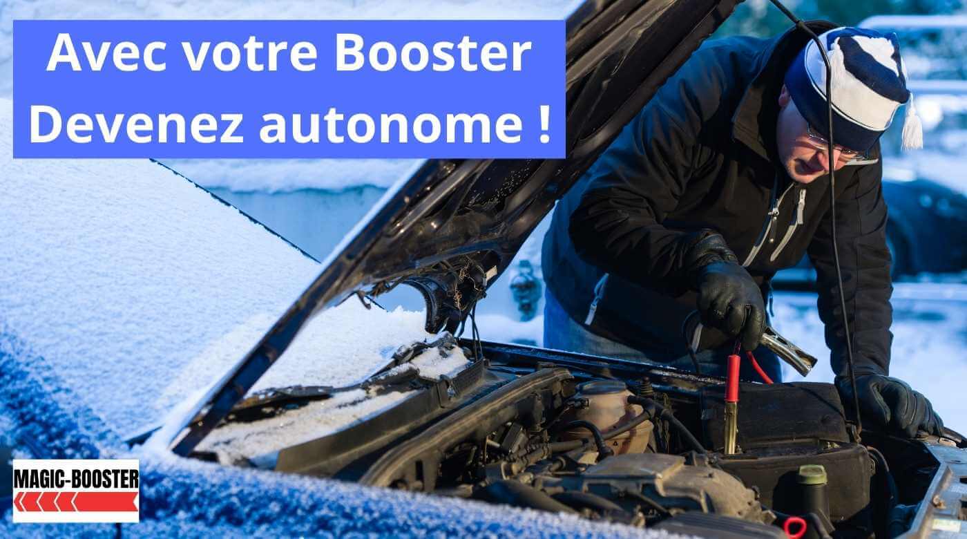 Booster batterie voiture contre les pannes de batterie