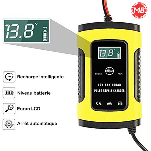 Chargeur de batterie voiture 12V