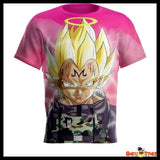 Dragon Ball T-shirt Majin Vegeta Army