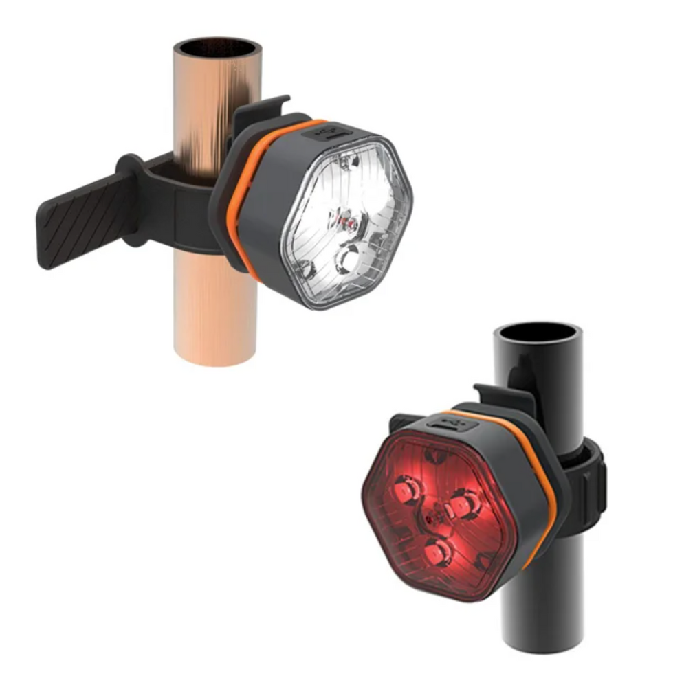Lampe frontale LED Running Light Khaki avec câble de charge plastique +  silicone 6w Lampe d'urgence magnétique pratique portable