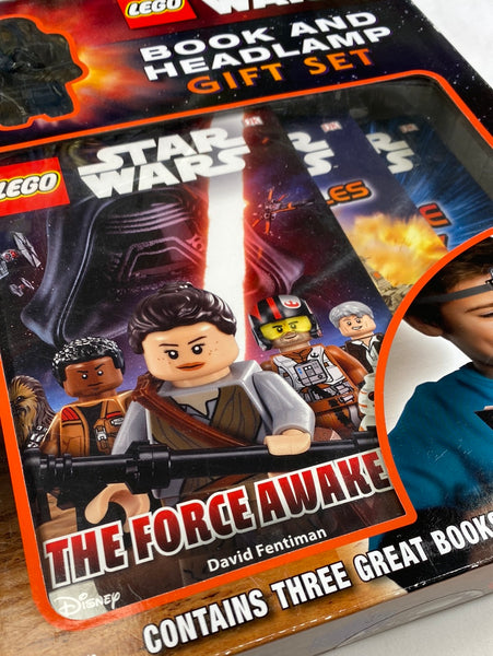 Lego Star Wars Books and Headlamp Set