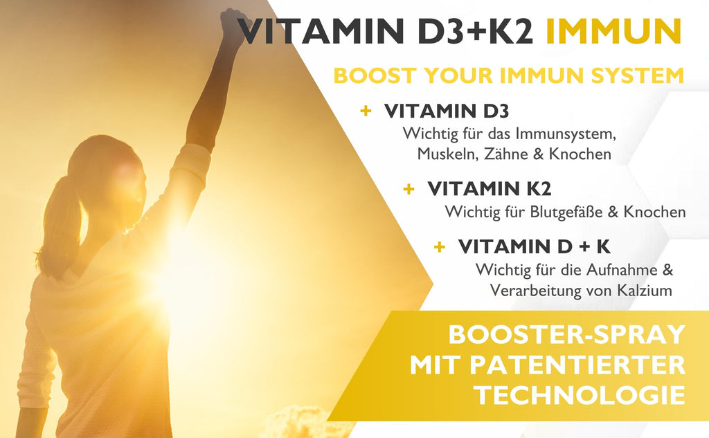 Vitamin D3 + K2 Booster