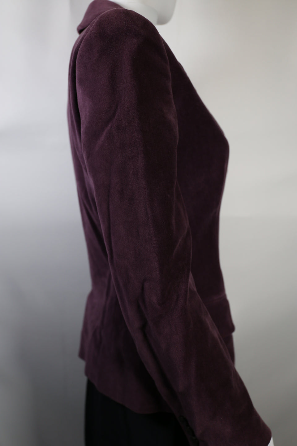 Giorgio Armani Purple Velvet Smoking Jacket– YourLuxeCloset