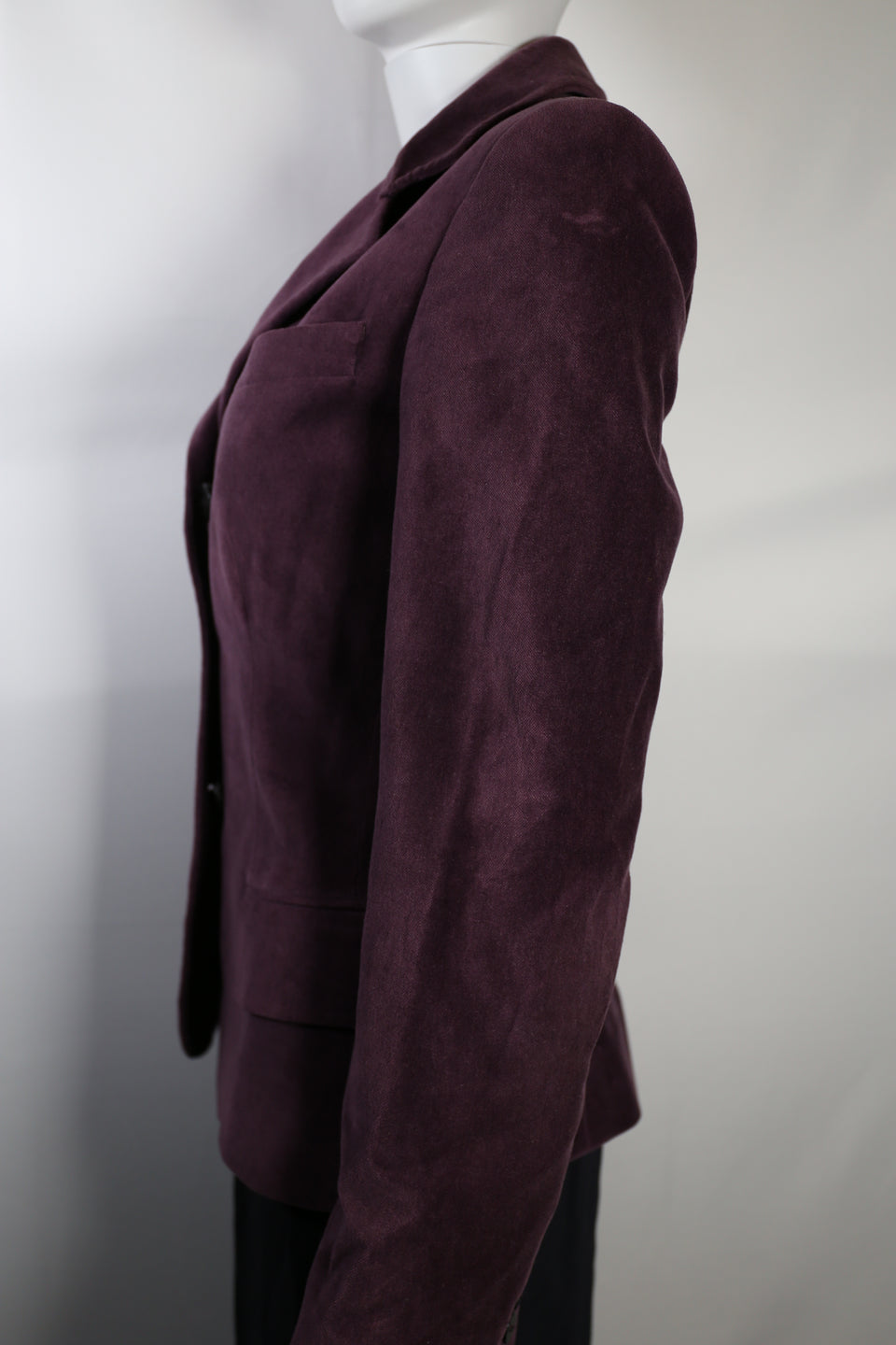 Giorgio Armani Purple Velvet Smoking Jacket– YourLuxeCloset