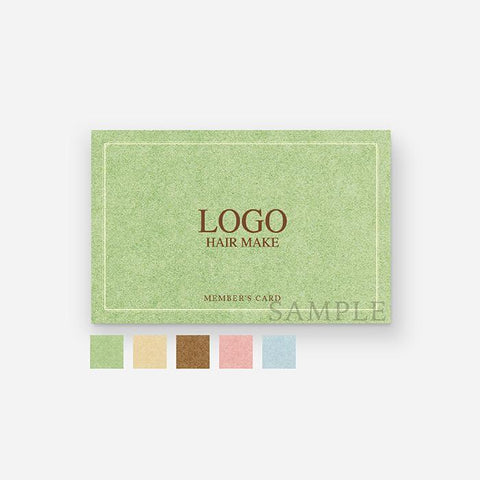 おしゃれ紹介カード10選 お店のロゴ映えするシンプルデザイン Salon Plusサロンのため通販サイト