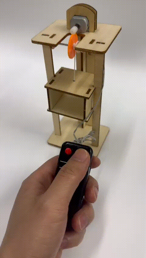 Kidrise STEM教學木模型玩具｜升降機木模型玩具