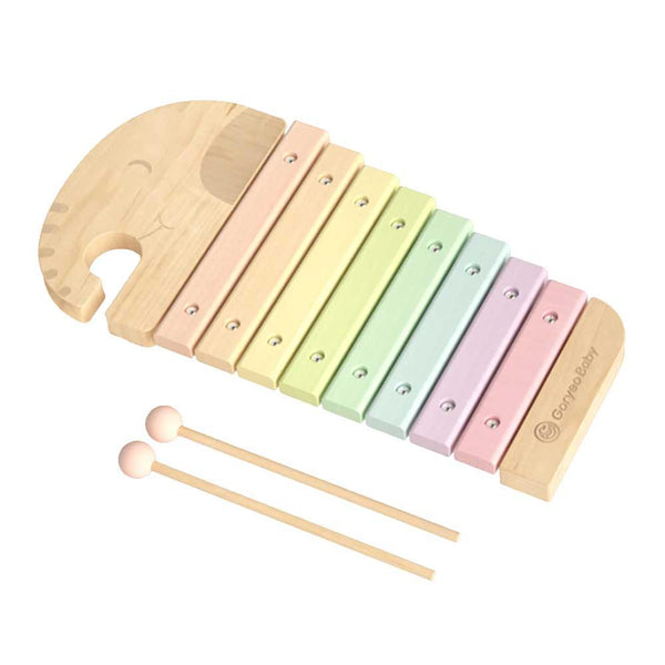 Goryeo Baby Montessori Elephant Octave Wooden Hand Knocking Piano-Montessori Toys-Kidrise🧒🏻STEM Hong Kong Educational Toys｜STEAM Science Experimental Toys｜STEM Early Childhood Educational Toys｜Early Educational Toys｜Montessori Teaching Aids