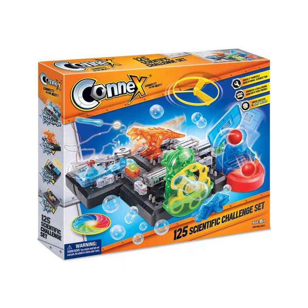 Amazing Toys CONNEX🤖Science 125 in 1 STEM Set-STEM Toys-Kidrise🧒🏻STEM Hong Kong Educational Toys｜STEAM Science Experimental Toys｜STEM Early Childhood Educational Toys｜Early Learning Toys｜Montessori Teaching Aids