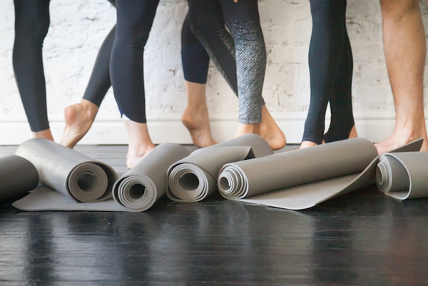 plastic yoga mats