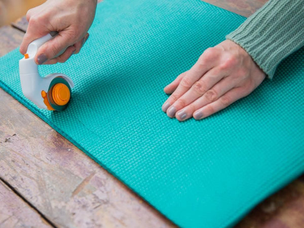 upcycle old yoga mat