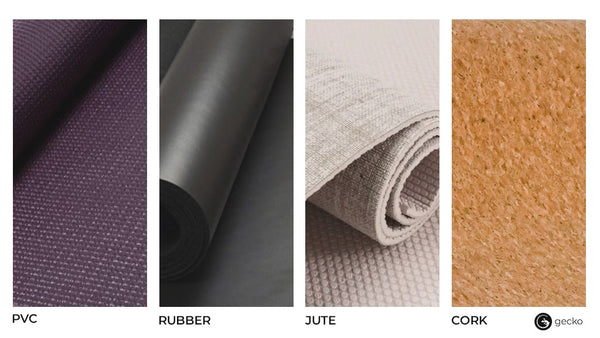 Jute/Linen Natural Rubber Yoga Mat - Yoga Mats Manufacturer