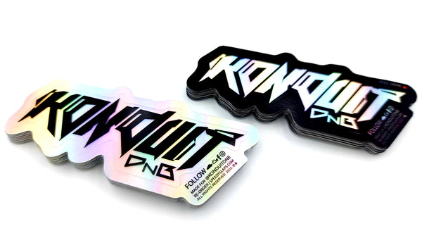 Rainbow holographic is a great choice if you want a classic feel and have a busy design