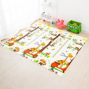 Grand Tapis De Jeu Double Face Pour Bebe Impermeable Doucenfance