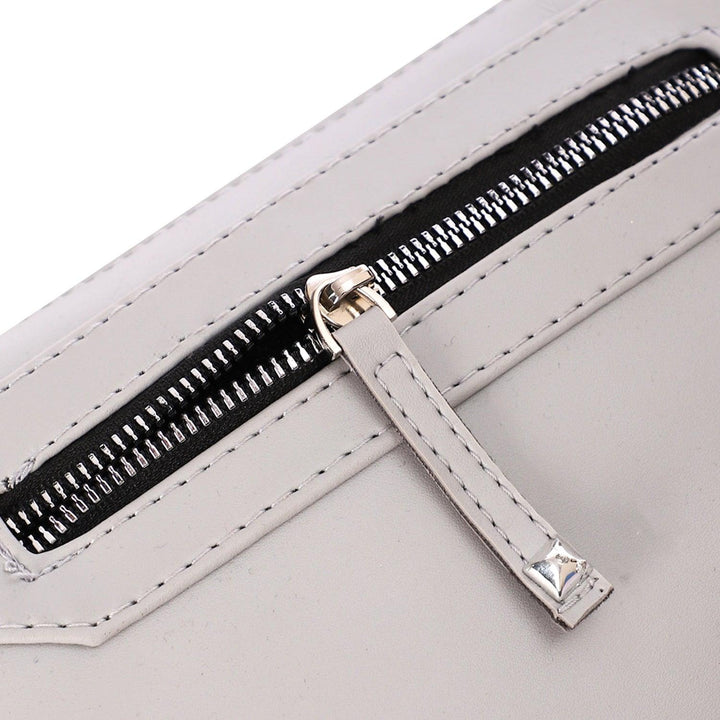 حقيبة الخصر النسائية  "chain” - رمادى فاتح - Fashionpyramid
