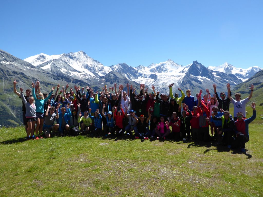 Gruppe eingeladener Läufer, Sierre-Zinal 2016