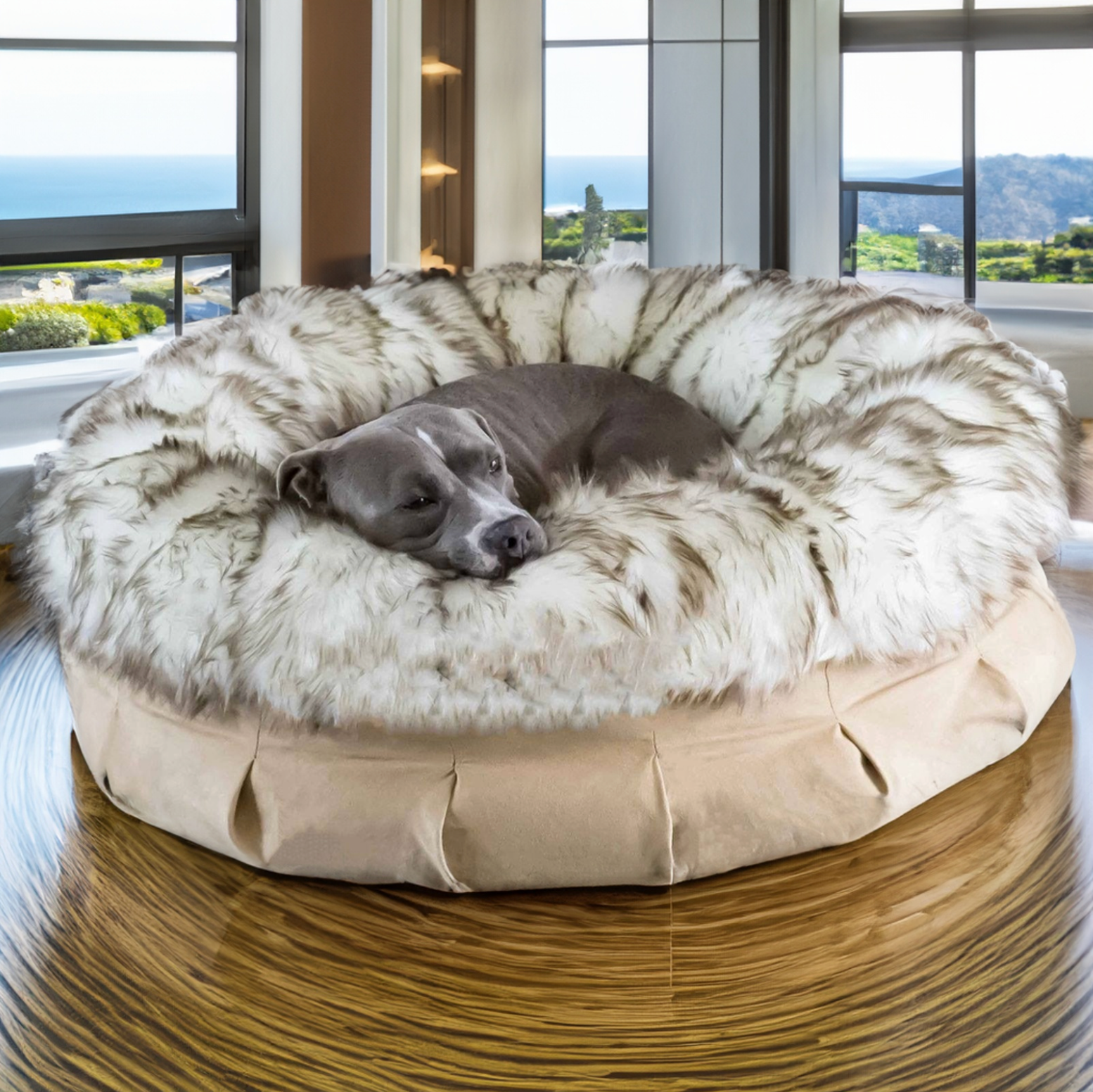 Furry Vuitton Blanket – The Pawster