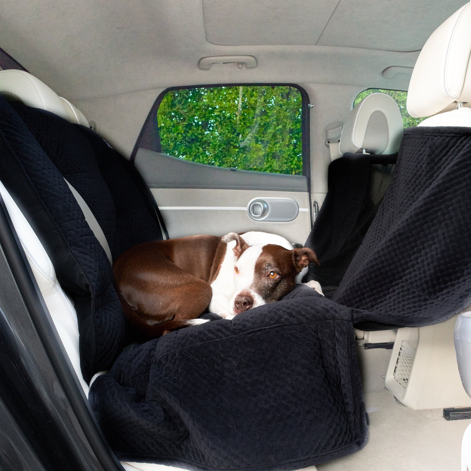 Dog Car Seat Cover for Back Seat - Laurie & Joe's Labs