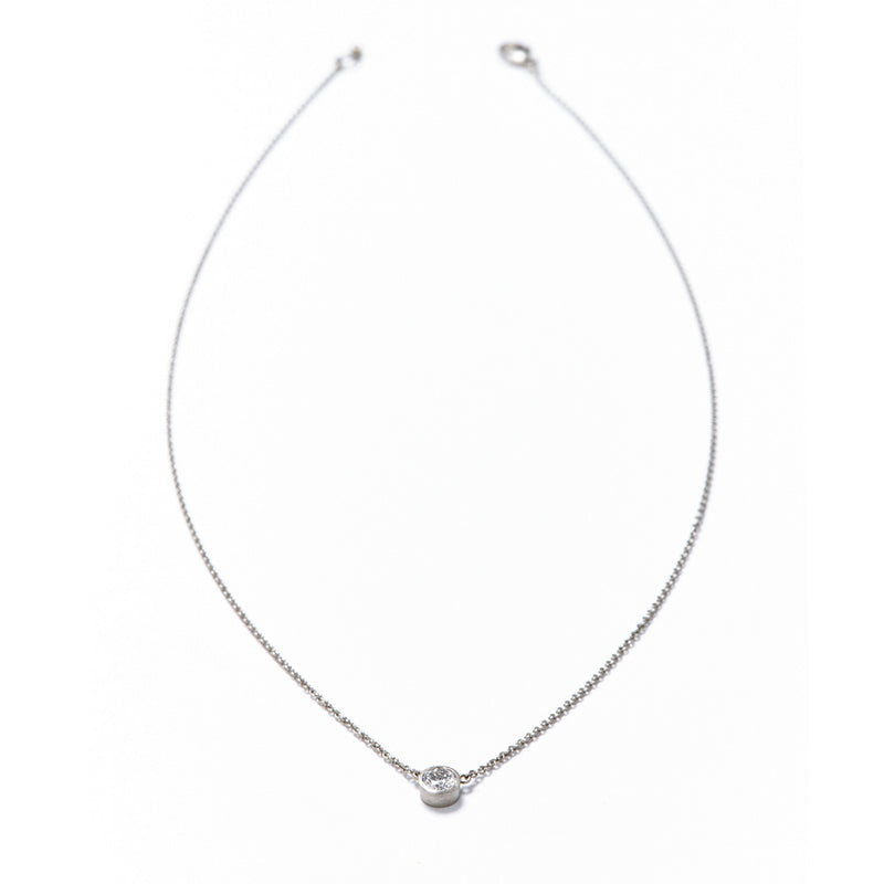 Platinum Diamond Necklace – malcolm betts
