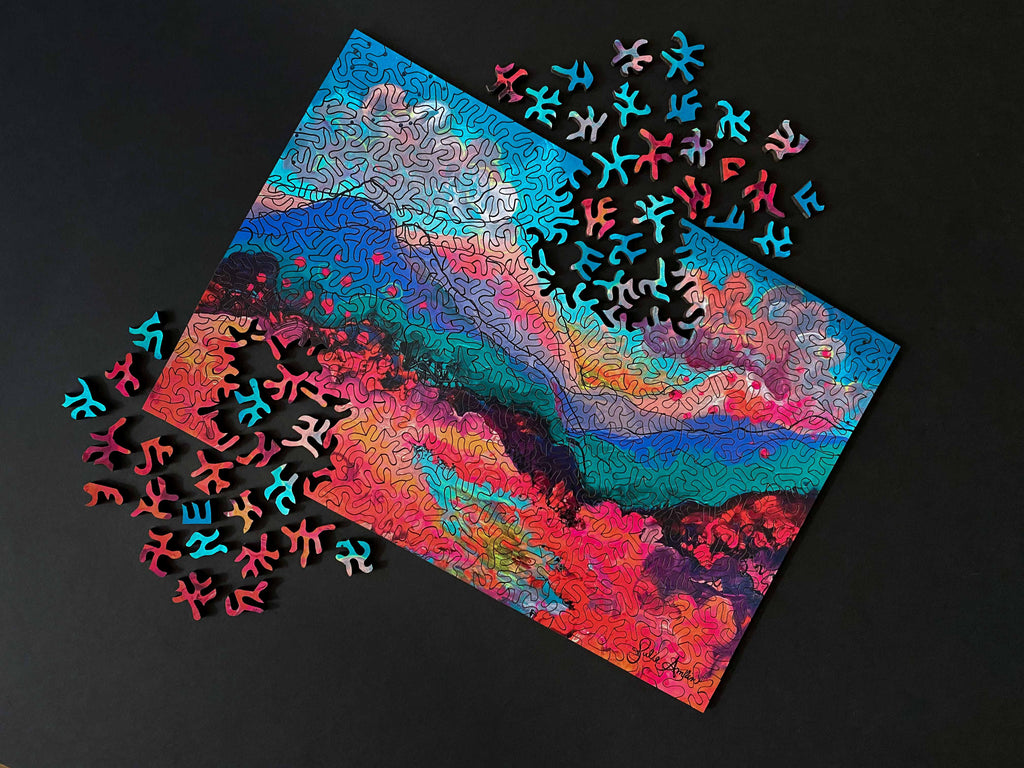 Hope on the Horizon Wood Jigsaw Puzzle