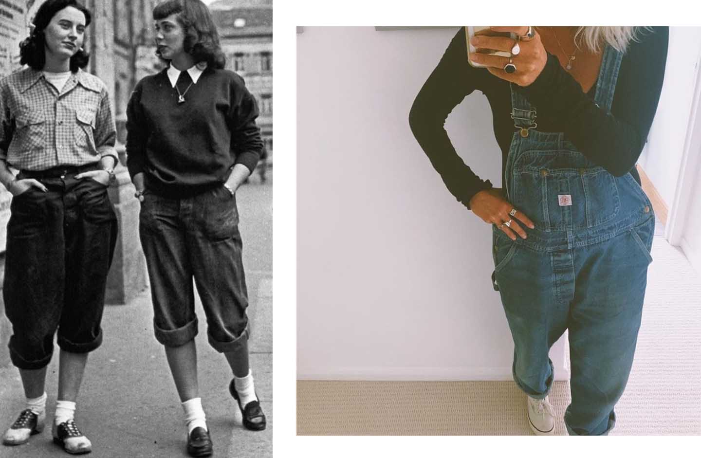 Vintage denim | French style