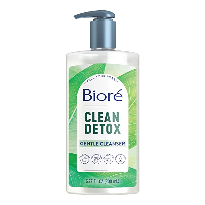 Bioré Clean Detox Gel Cleanser 6.77 fl oz