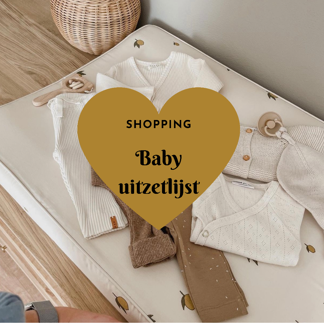 Baby uitzetlijst shoppen Kids Interieur Stylist