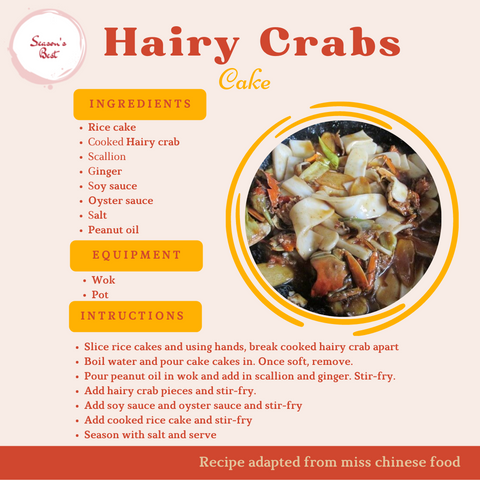 hairy crab cakes recipe