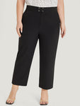 Supersoft Essentials Solid Pocket Button Through Pants