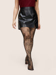 Rose Fishnets Pantyhose Tights