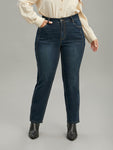 Very Stretchy Seam Detail Stitch Jeans