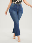 Bootcut Very Stretchy High Rise Dark Wash Sculpt Waist Jeans