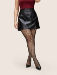 Fishnets Leopard Pantyhose Tights