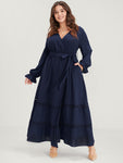 Belted Maxi Dress