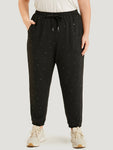 Star Drawstring Slant Pocket Elastic Waist Sweatpants