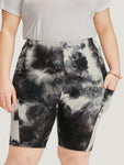 Tie Dye High Rise Pocket Skinny Leggings