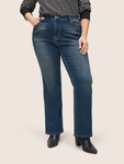 Straight Leg Vintage Full Length Jeans