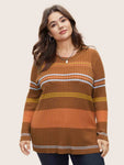 Supersoft Essentials Contrast Striped Pullover