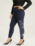 Womens Print  Leggings by Bloomchic Limited