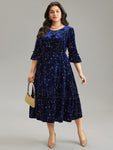 Velvet Dress by Bloomchic Limited